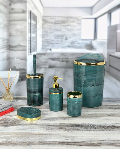 OCEAN BATHROOM ACCESSORY SET